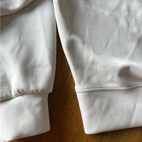 lululemon athletica Scuba Sweatshirt Color: Bone Sz 10 - Picture 2 of 4